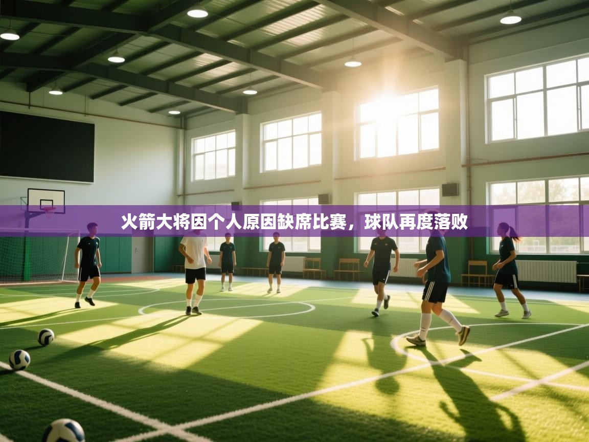 火箭大将因个人原因缺席比赛，球队再度落败